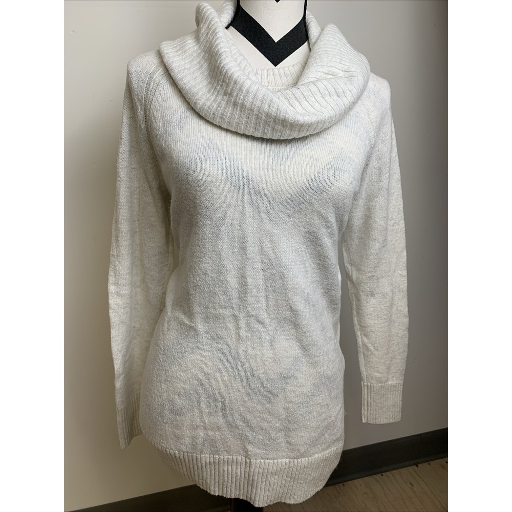 Style & Co Sweater‎ Women's Size Medium Long Sleeve Turtleneck Removable Collar